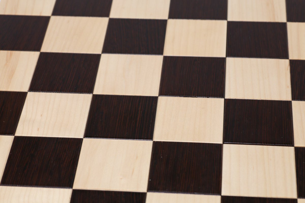  Chess House the STACK Chessboard - Tournament Edition in Wenge and Maple by Chess House - Default Title - Bonton