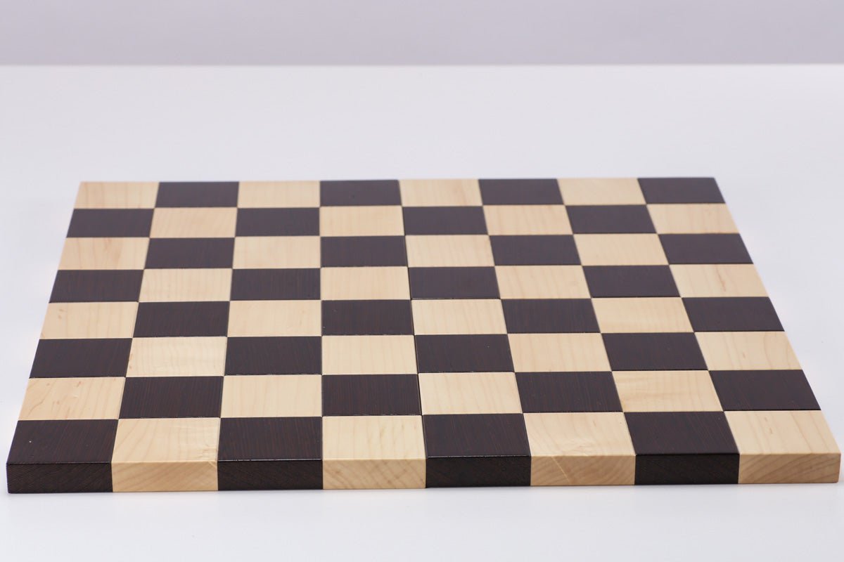  Chess House the STACK Chessboard - Tournament Edition in Wenge and Maple by Chess House - Default Title - Bonton