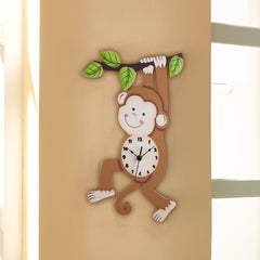 Fantasy Fields - Toy Furniture -Sunny Safari Monkey Wall Clock