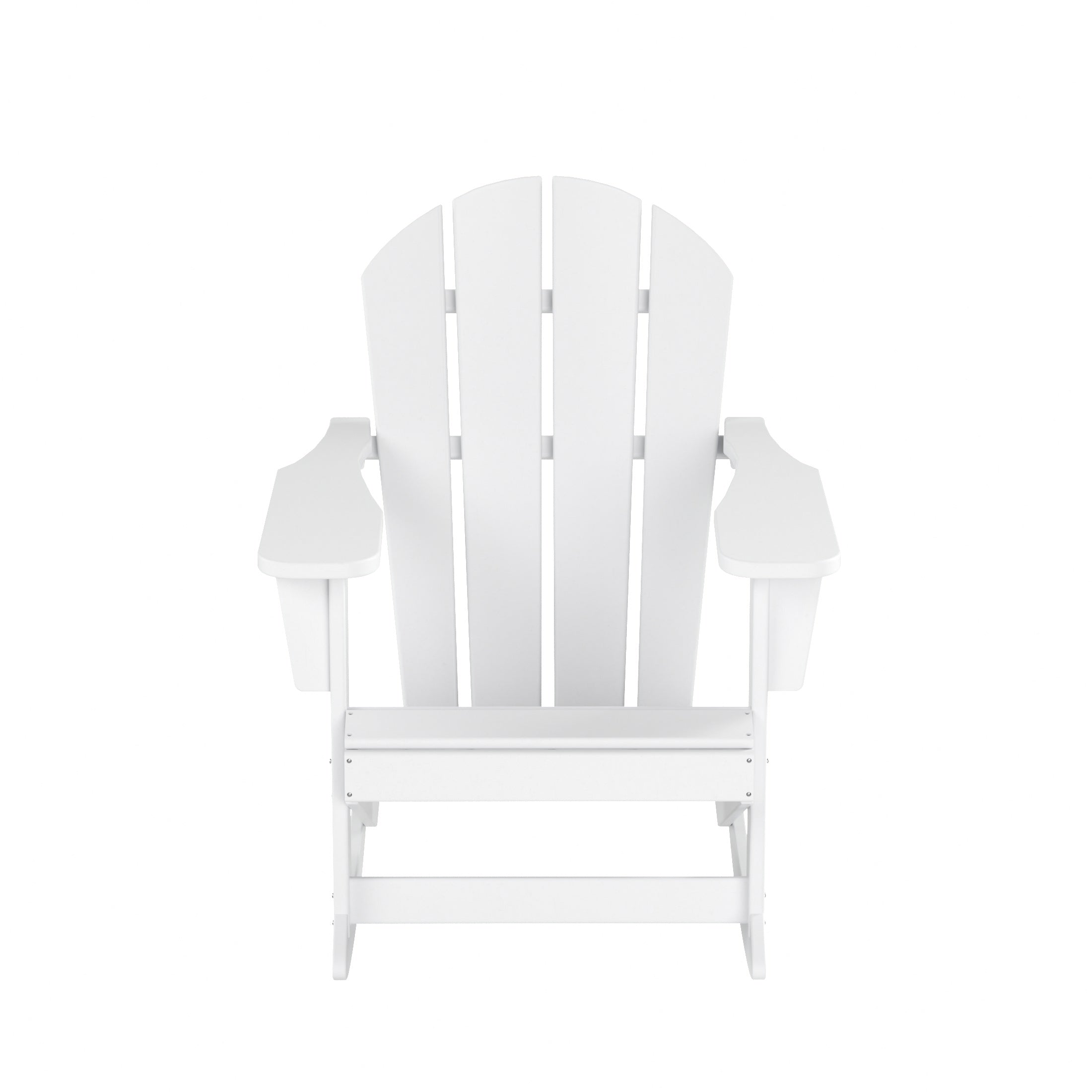  Westin Furniture Classic Porch Outdoor Patio Rocking Adirondack Chair - Navy Blue - Bonton