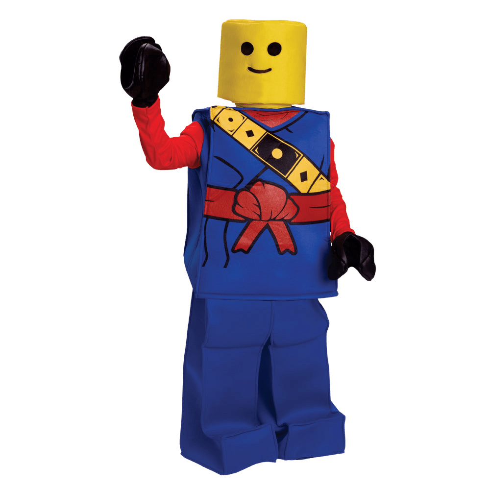  Dress Up America Toy Block Ninja Costume - Blue - Kids by Dress Up America - T2 (Toddler 1-2) - Bonton