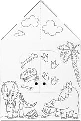 Easy Playhouse Dinosaur House- Decorate & Personalize