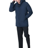 Everdas 34.5" Recycled Hooded Benchwarmer Coat Midnight