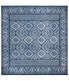  Safavieh Tulum 264 Navy/Ivory Rug - Navy/Ivory - Bonton