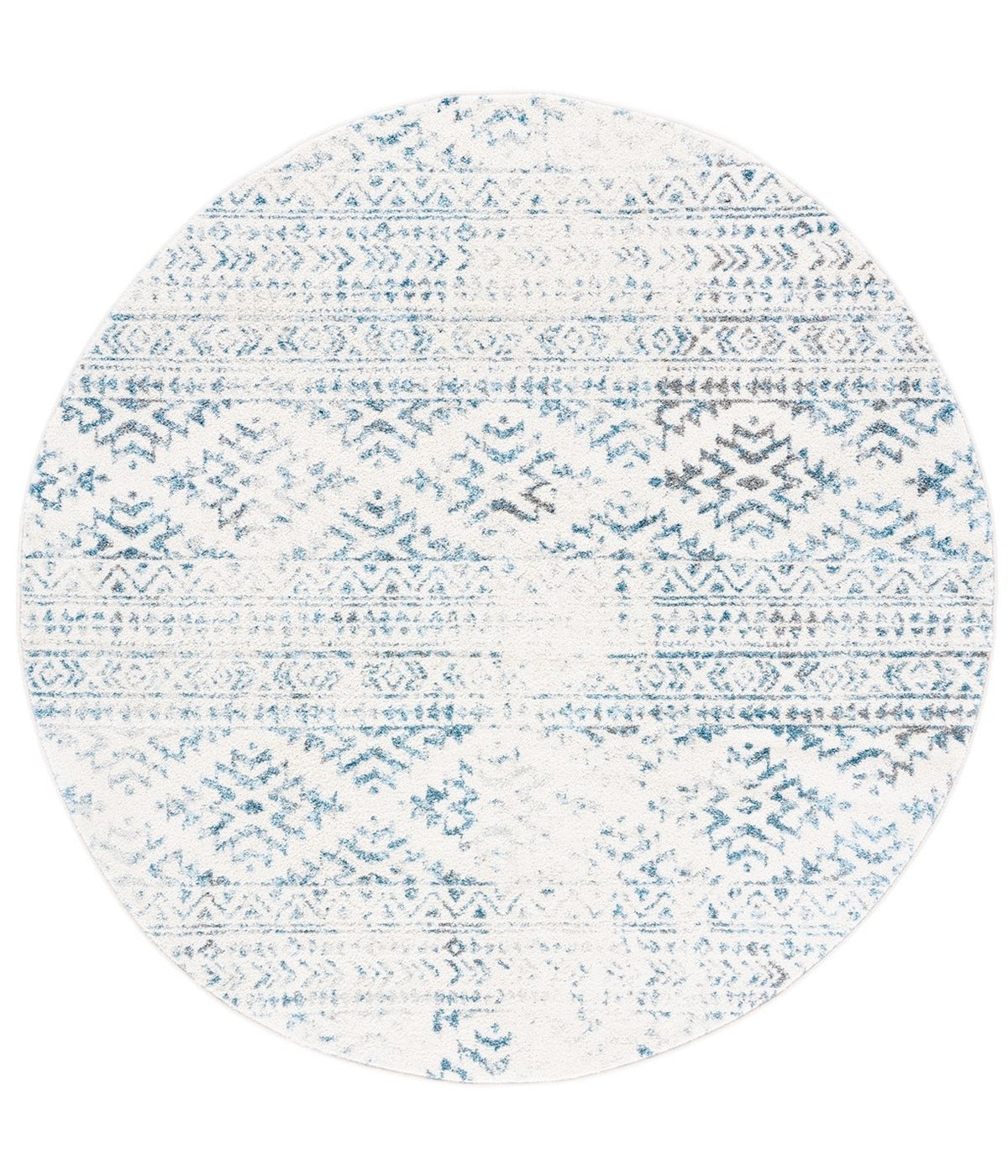  Safavieh Tulum 272 Ivory/Turquoise Rug - Ivory/Turquoise - Bonton