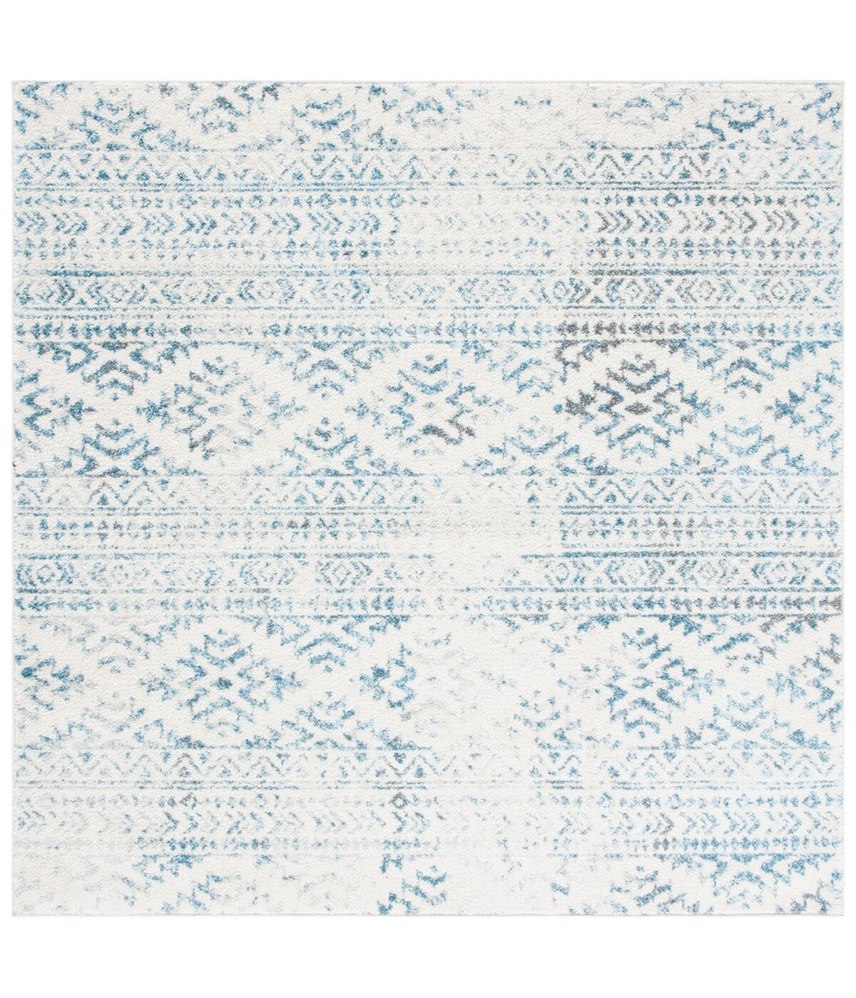  Safavieh Tulum 272 Ivory/Turquoise Rug - Ivory/Turquoise - Bonton