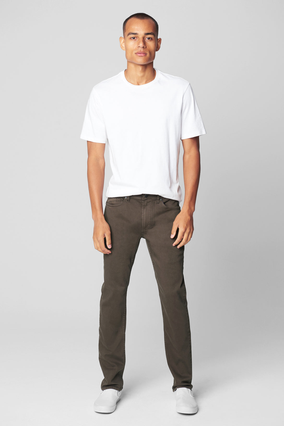  BlankNYC Cotton Twill 4 way Stretch Pant - Turkish Coffee - Bonton