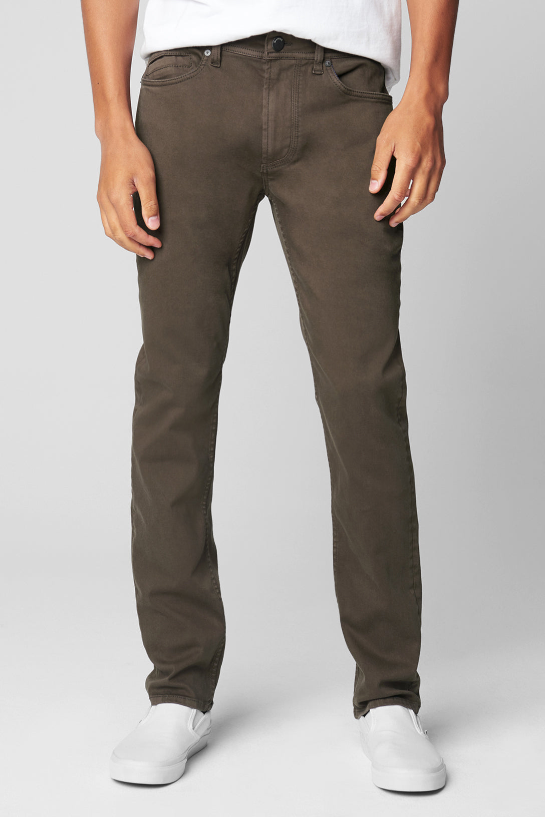  BlankNYC Cotton Twill 4 way Stretch Pant - Turkish Coffee - Bonton