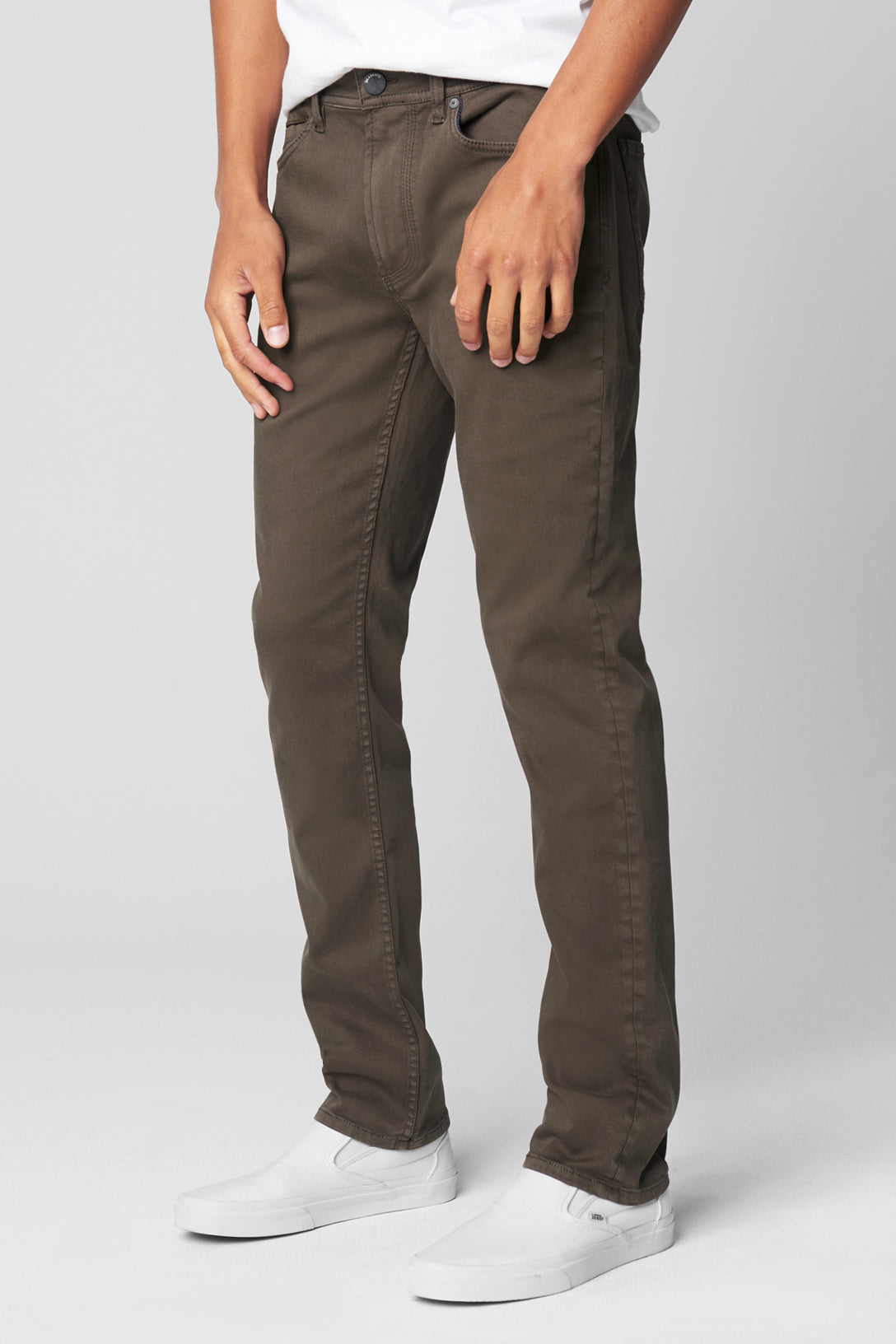  BlankNYC Cotton Twill 4 way Stretch Pant - Turkish Coffee - Bonton