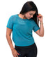  Style Luxe Activewear Twist Out Tee - Green - Bonton