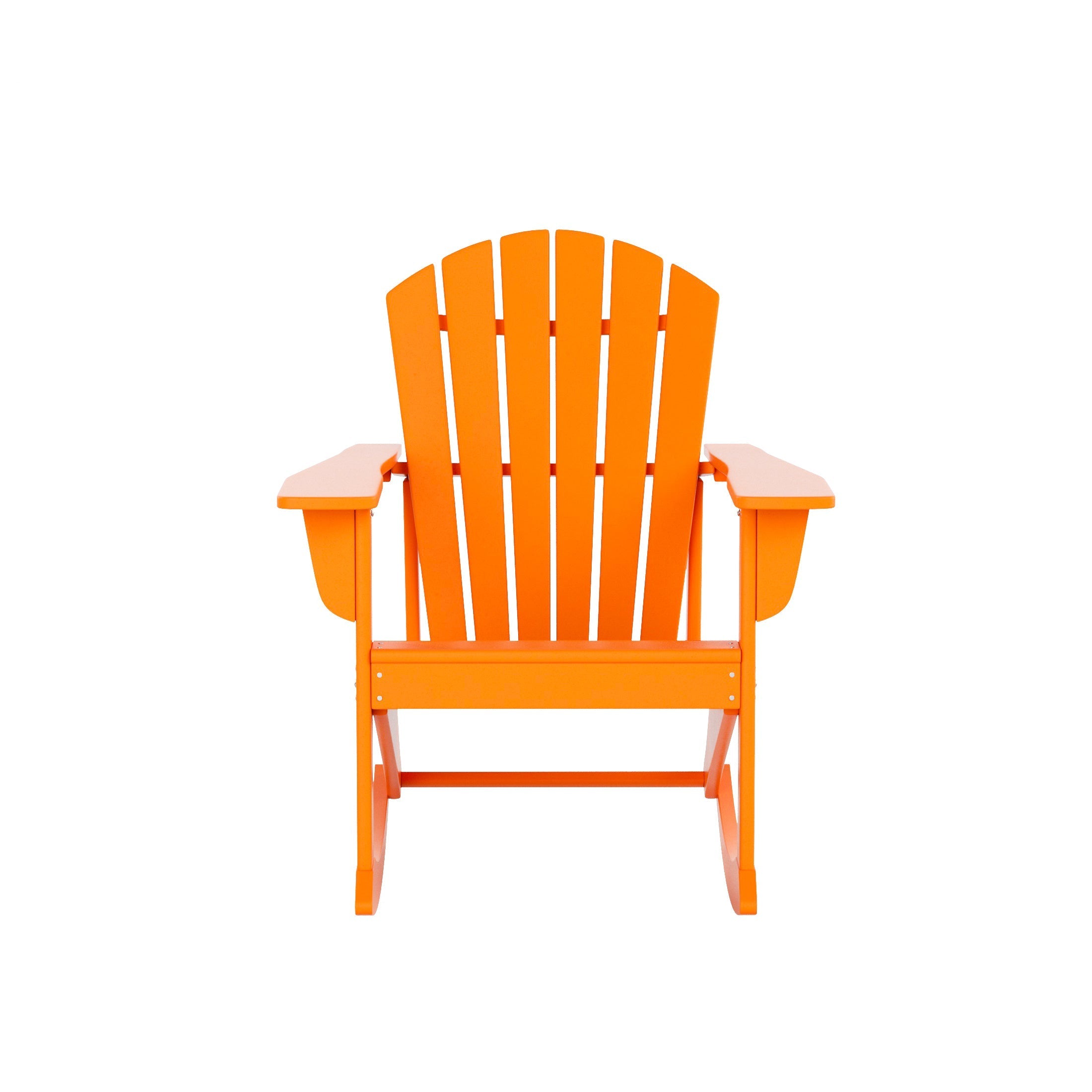  Westin Furniture Altura Outdoor Rocking Adirondack Chair - Weathered Wood - Bonton