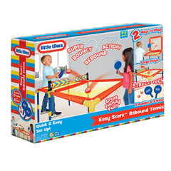 Little Tikes Easy Score Rebound Tennis Ping Pong Game w/ 2 Paddles & 2 Balls-Multi-One Size-1