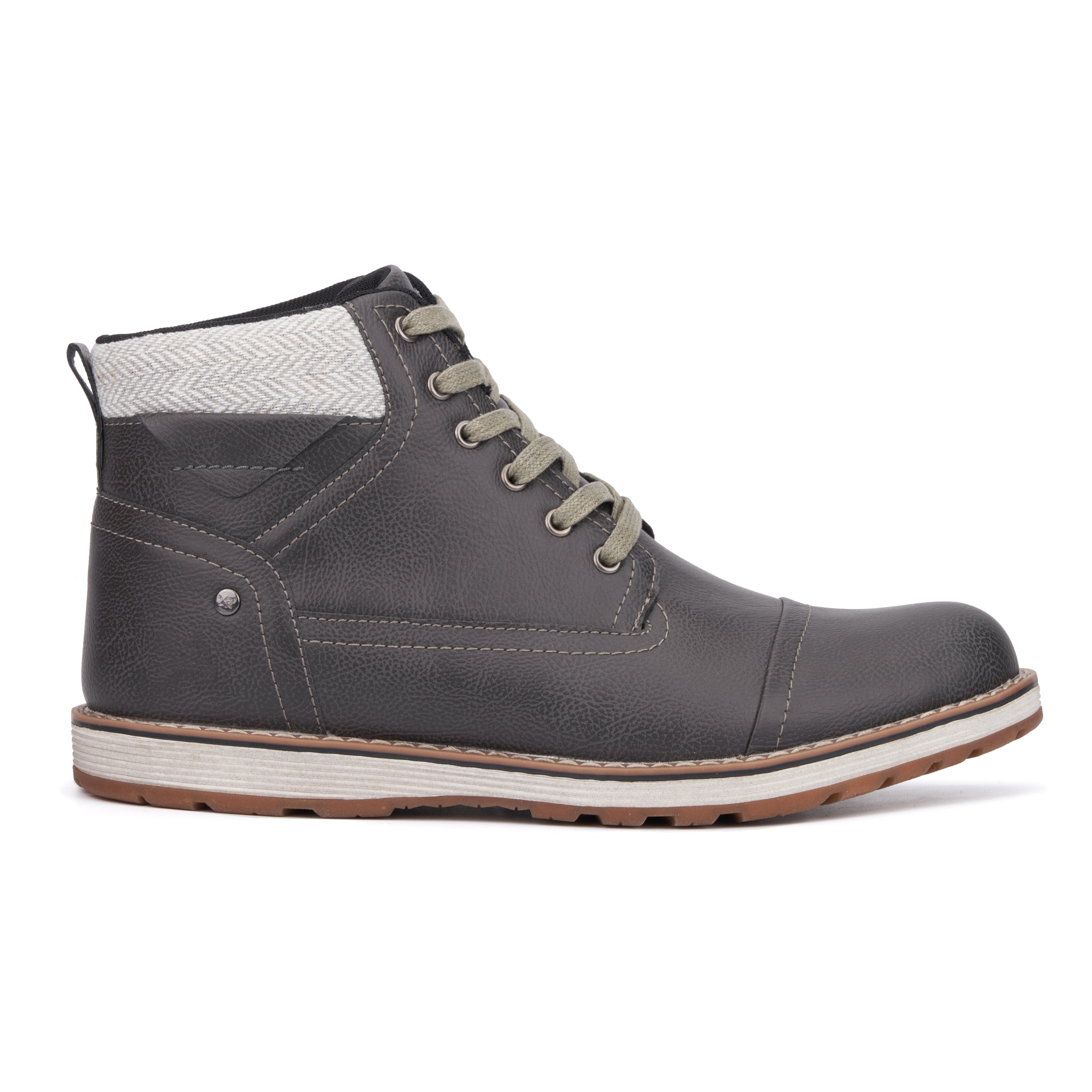  Men's Kai Casual Boots - GRAY - Bonton