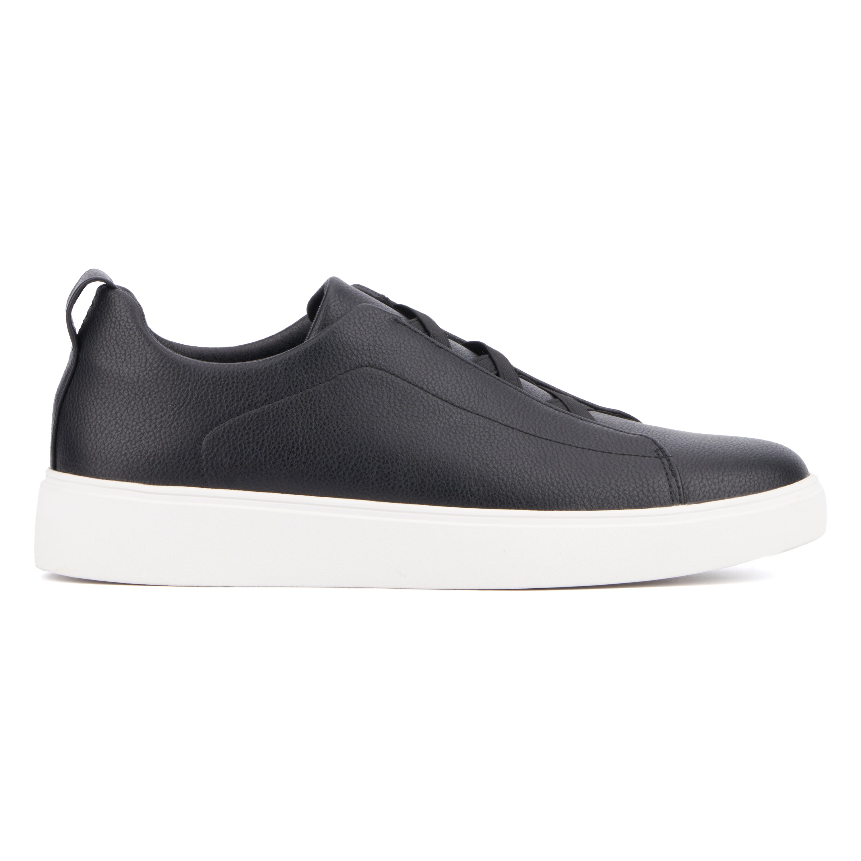  Men's Marco Low Top Sneakers - BLACK - Bonton