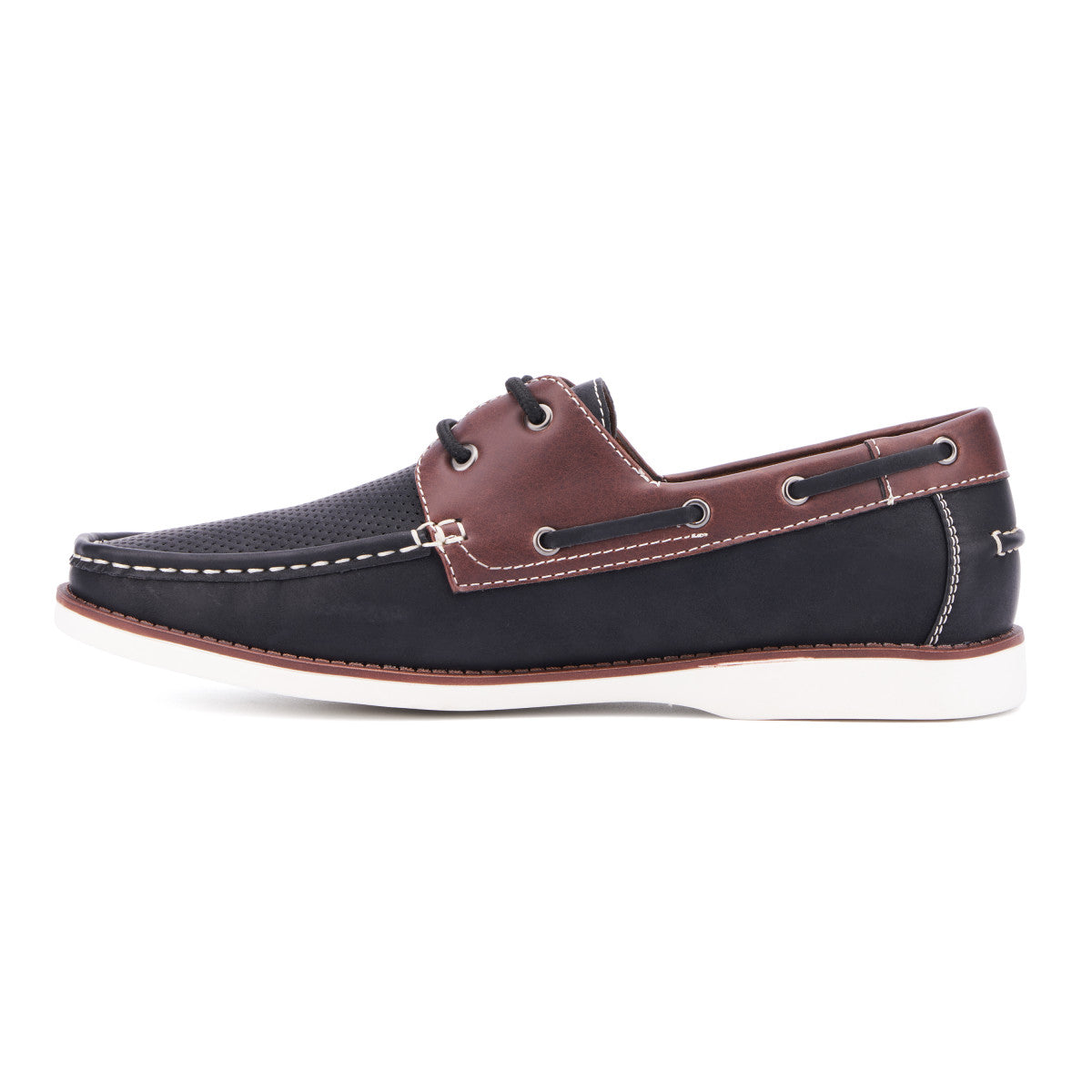  Xray Footwear Quince Men's Boat Shoe - Black - Bonton