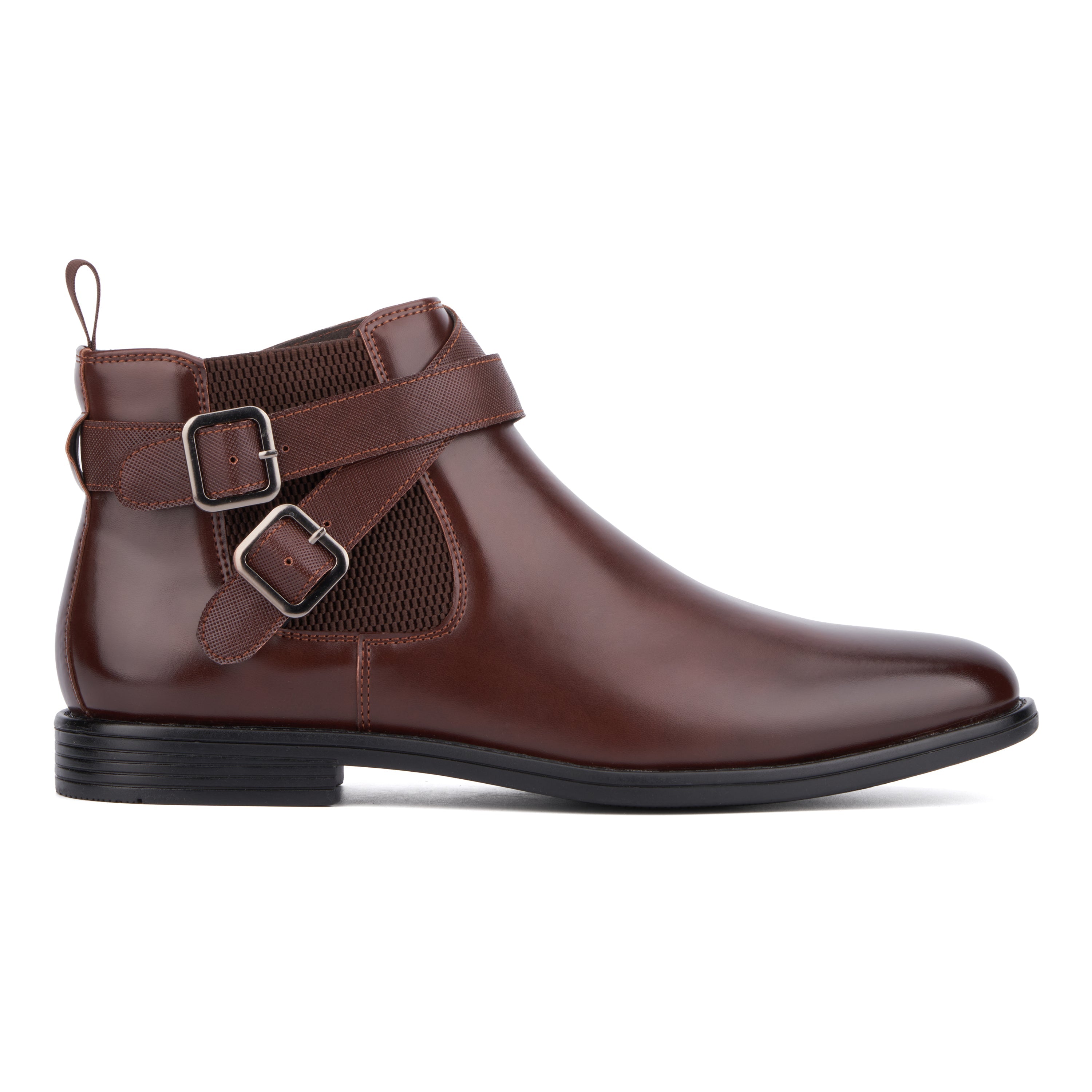  New York & Company Men's Maximo Chelsea Boots - BROWN - Bonton