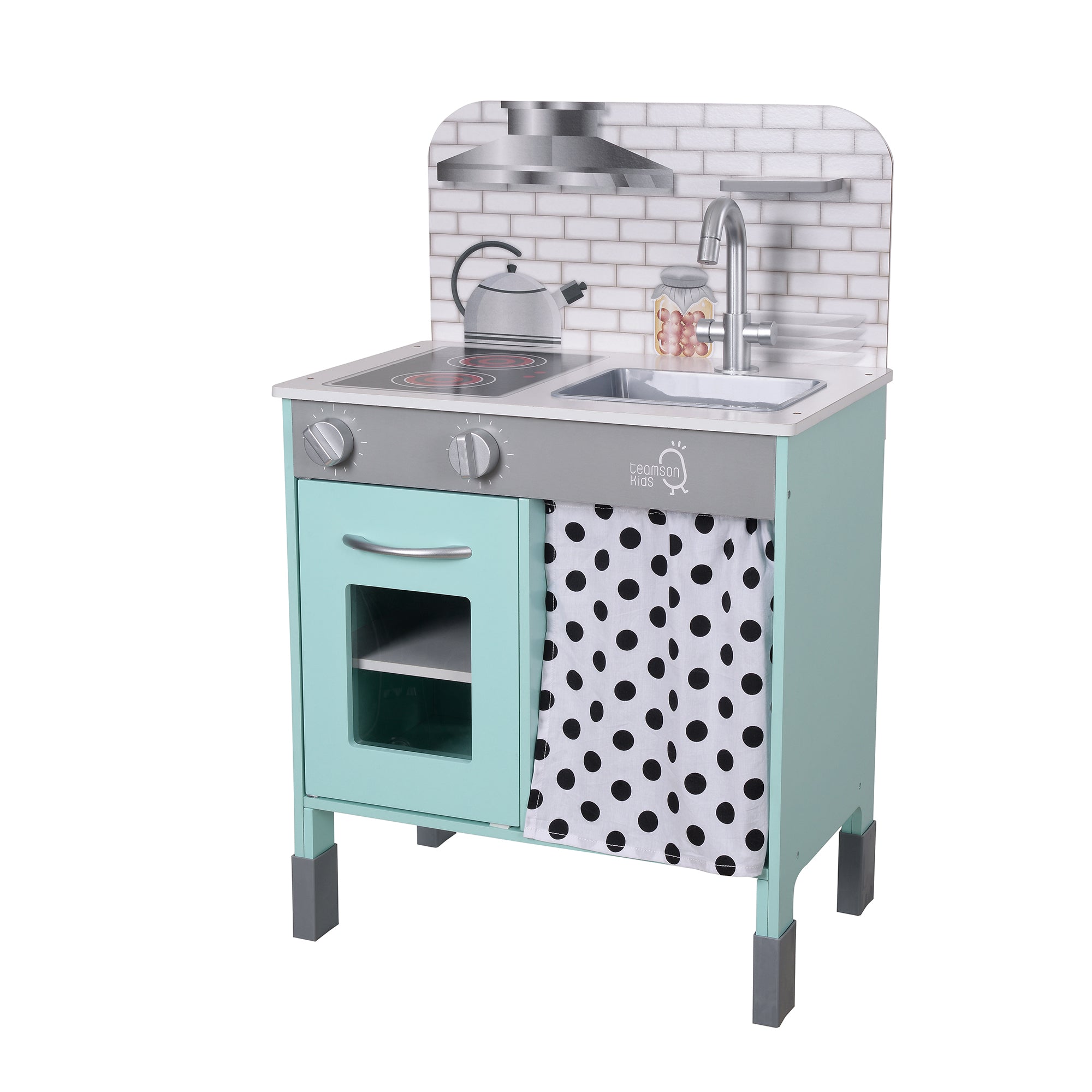  Teamson Kids Teamson Kids - Little Chef Philly Modern Play Kitchen - Mint - Bonton