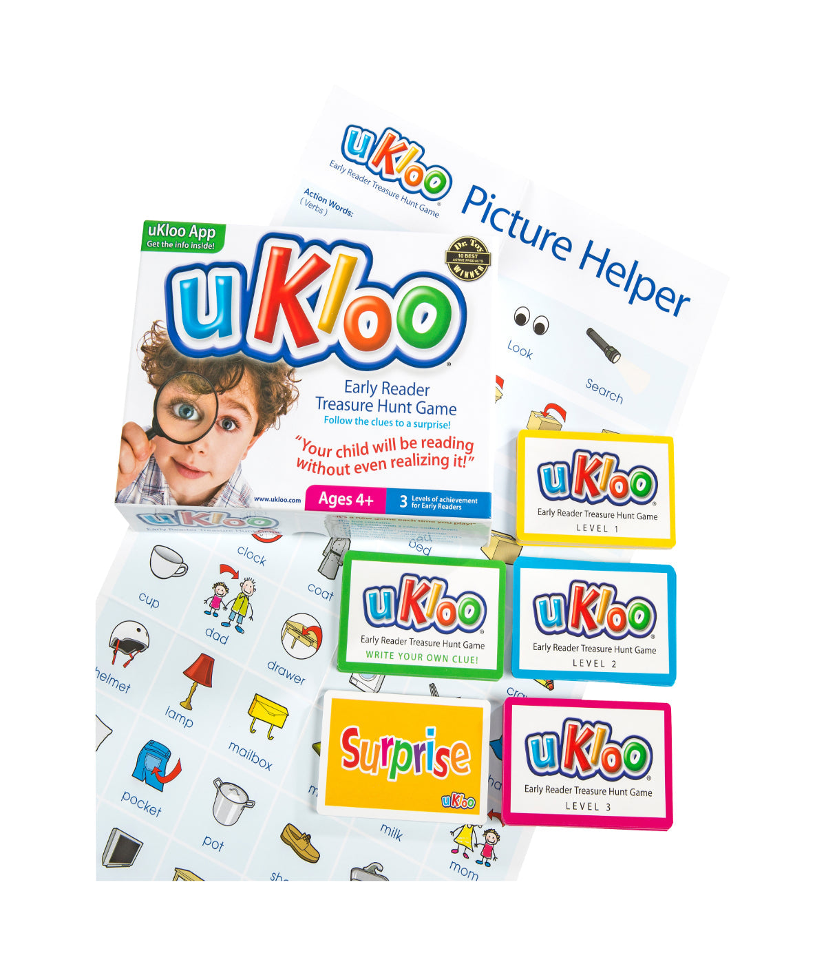 uKloo Early Reader Treasure Hunt Game Multi