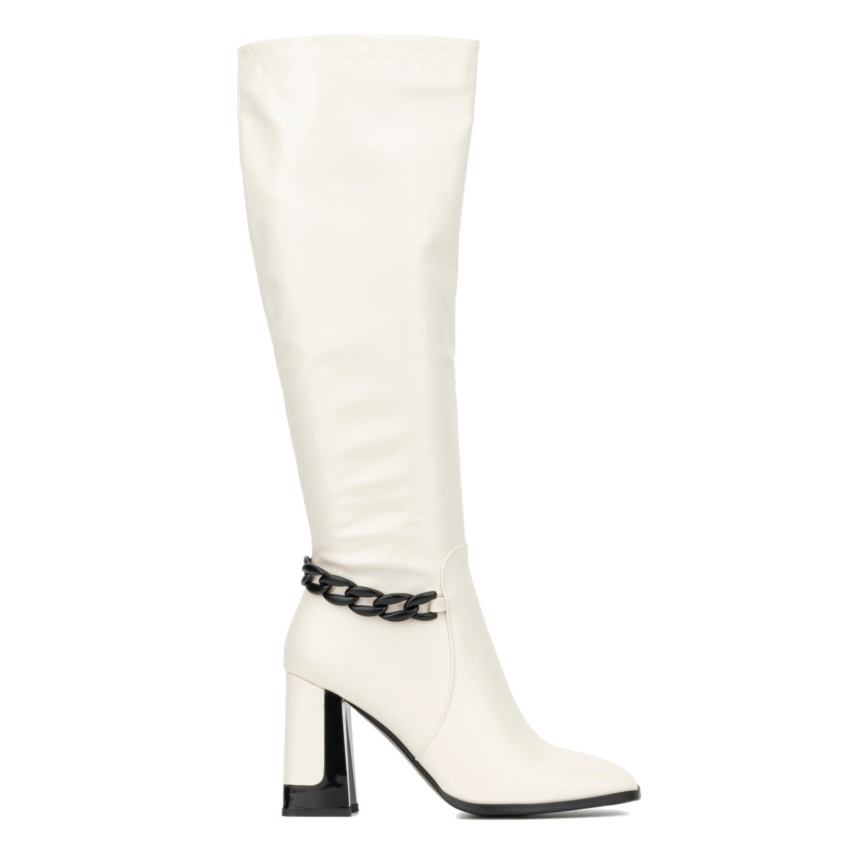  Torgeis Women's Lauren Tall Boot - Off White - Bonton