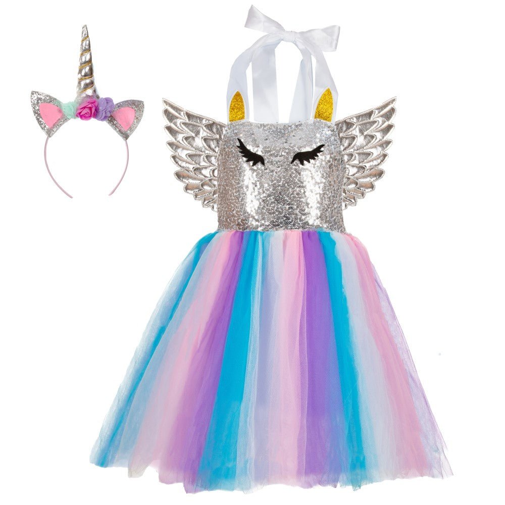  Dress Up America Unicorn Costume - Kids by Dress Up America - Medium (8-10) - Bonton