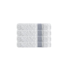 Unique Turkish Cotton 4 Piece Hand Towel Set