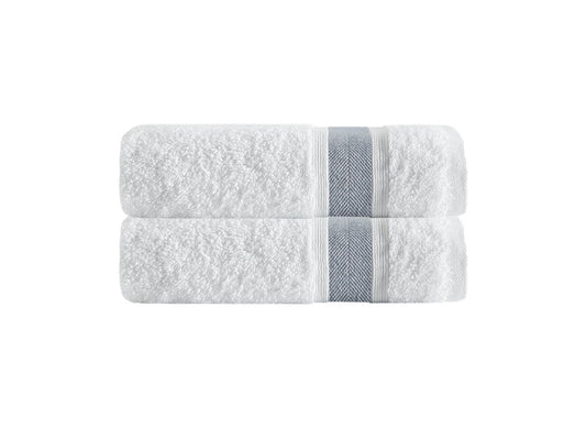 Unique Turkish Cotton 2 Piece Bath Towel Set