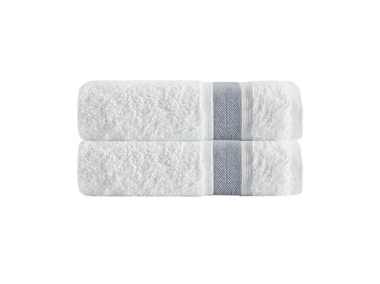 Unique Turkish Cotton 2 Piece Bath Towel Set