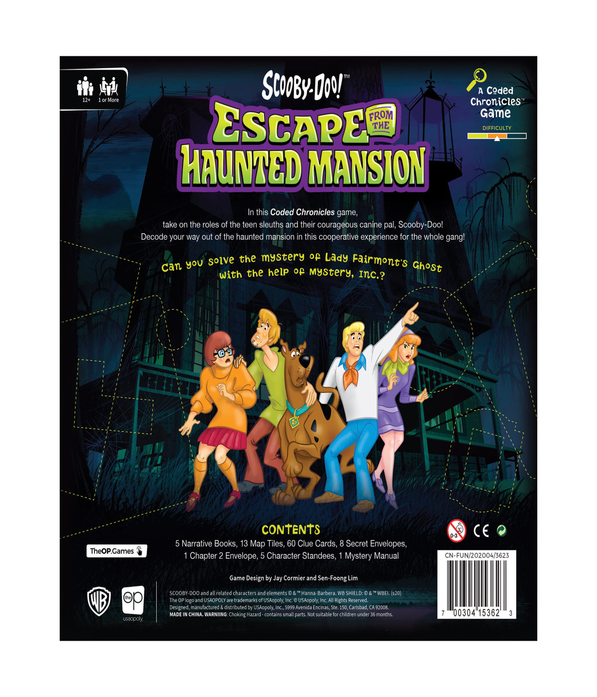  Scooby-Doo! - Escape from the Haunted Mansion Multi - Multi - Bonton