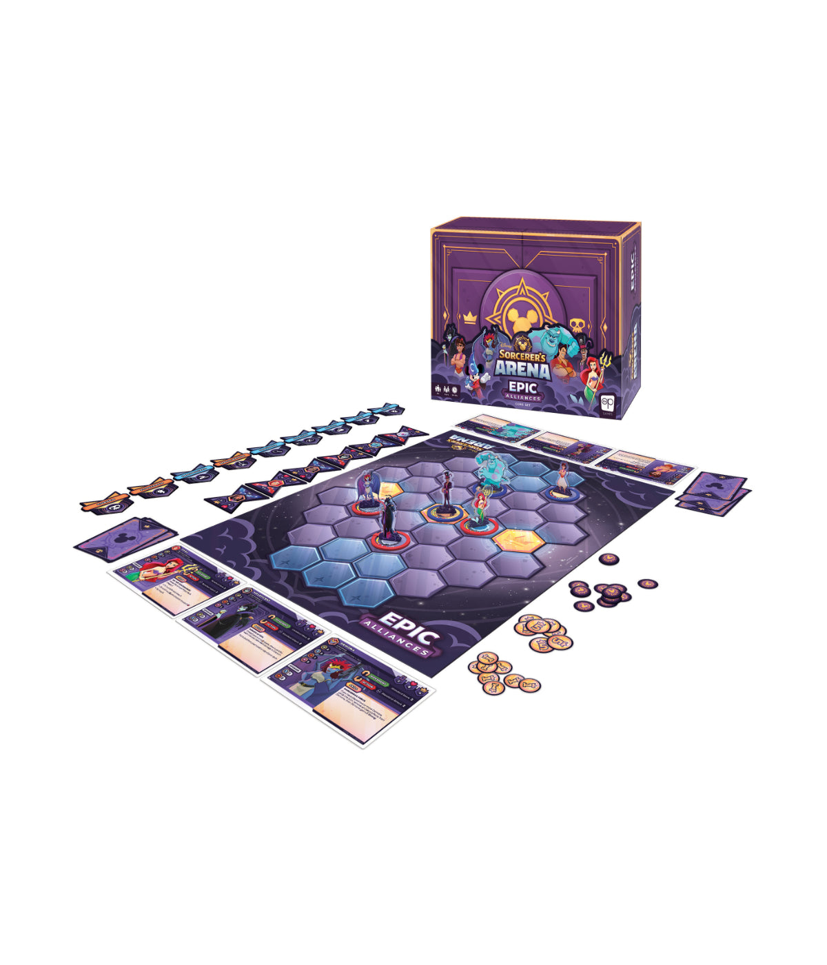  Disney Sorcerer's Arena - Epic Alliances Core Set Multi - Multi - Bonton