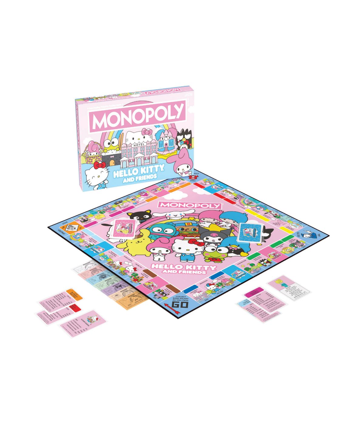  Monopoly - Hello Kitty and Friends Edition Multi - Multi - Bonton