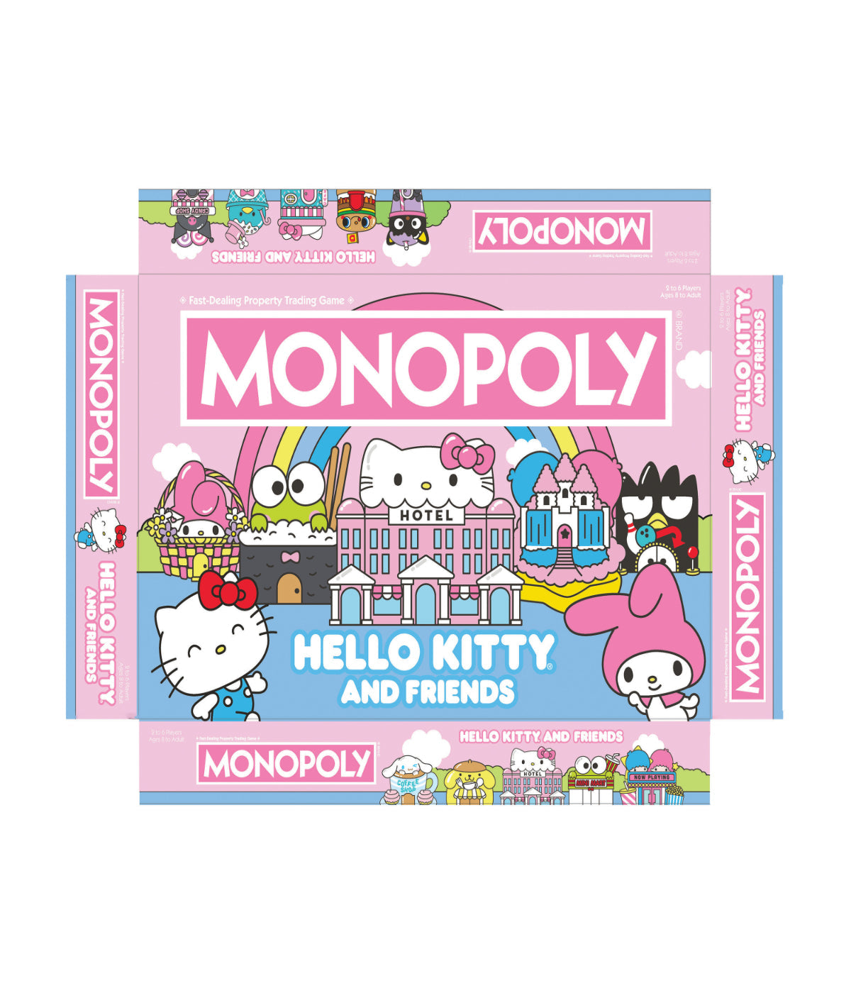  Monopoly - Hello Kitty and Friends Edition Multi - Multi - Bonton