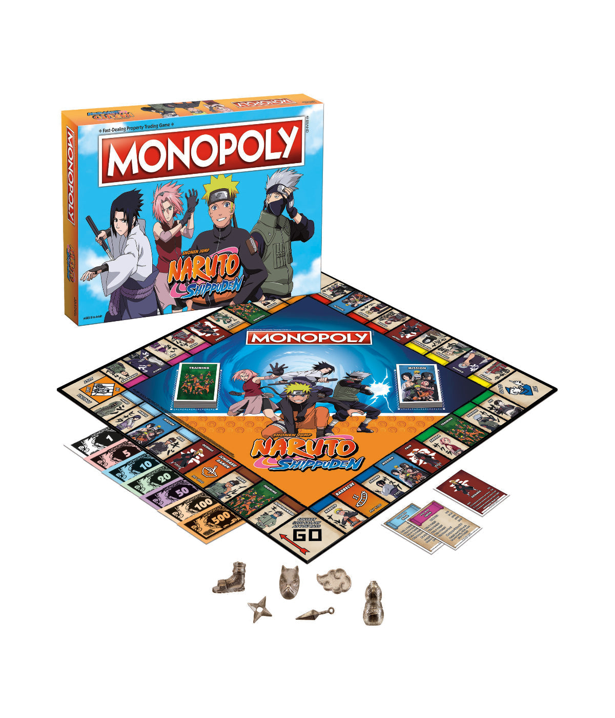  Monopoly - Naruto Edition Multi - Multi - Bonton