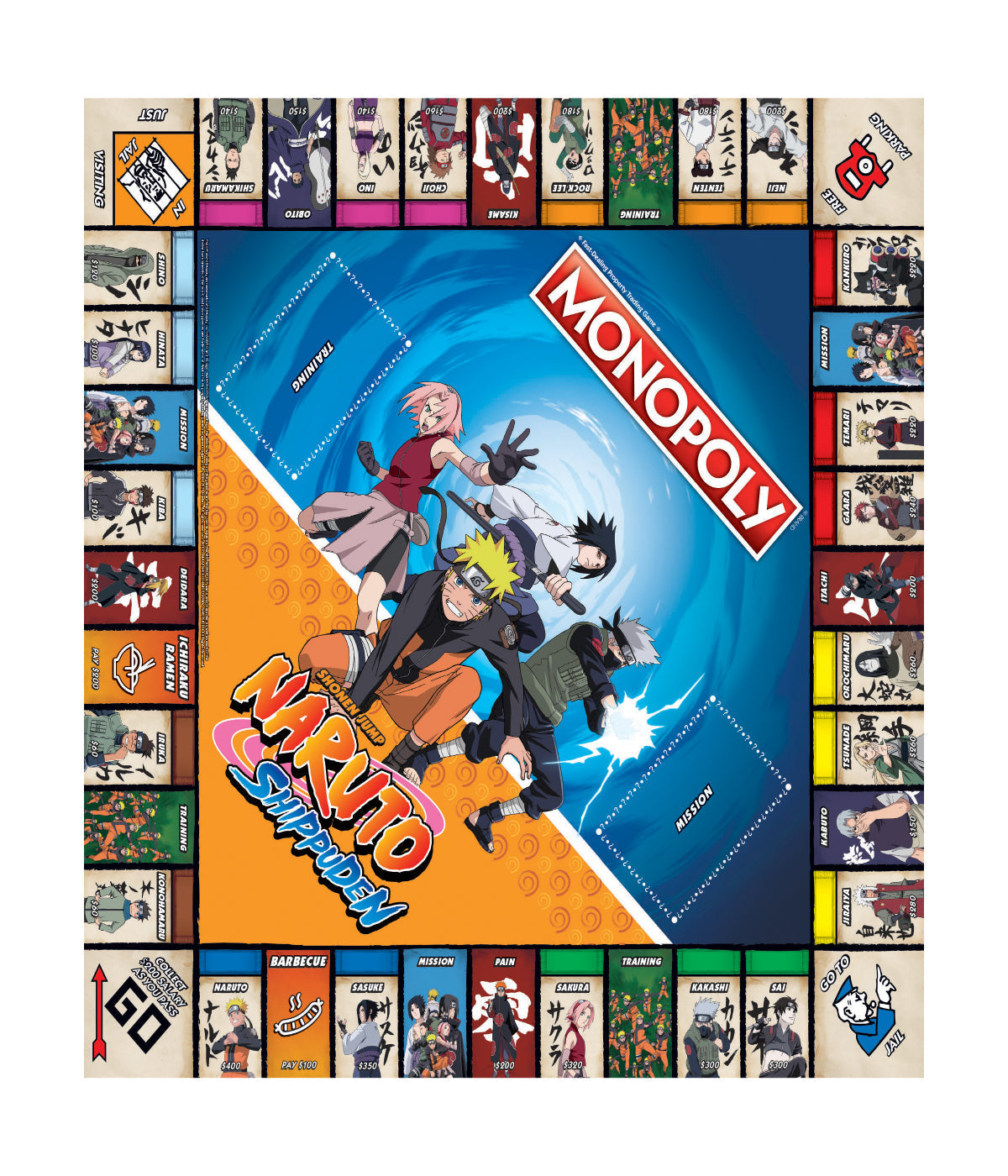  Monopoly - Naruto Edition Multi - Multi - Bonton