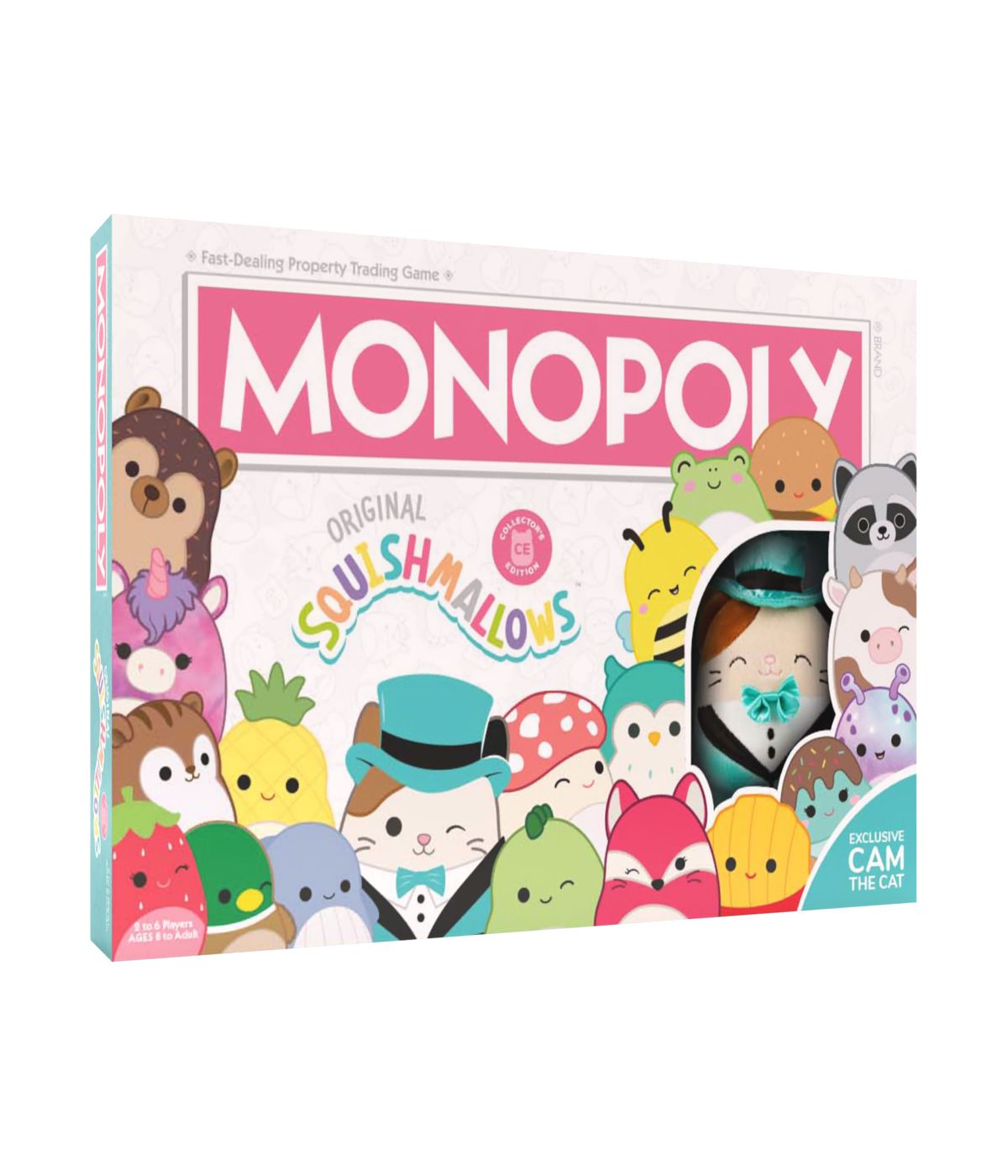  Monopoly - Original Squishmallows Collector's Edition Multi - Multi - Bonton