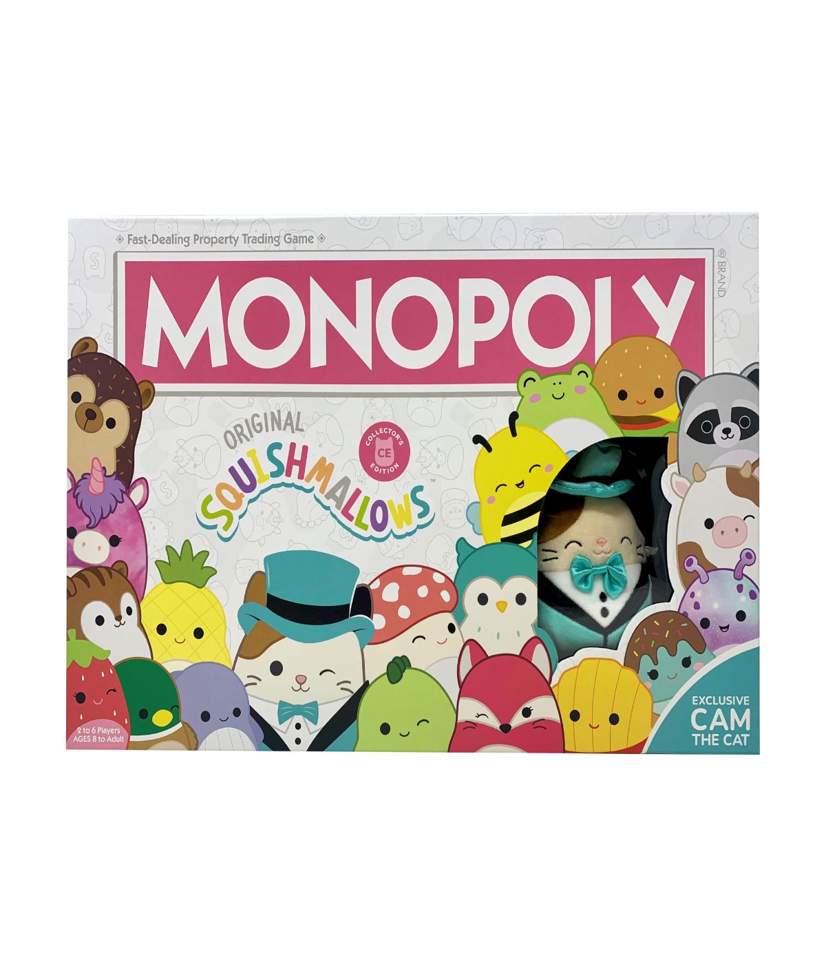  Monopoly - Original Squishmallows Collector's Edition Multi - Multi - Bonton