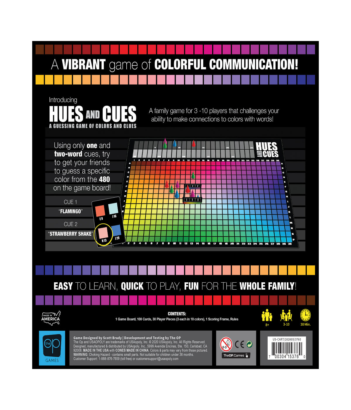  Hues and Cues - A Guessing Game of Colors and Clues Multi - Multi - Bonton