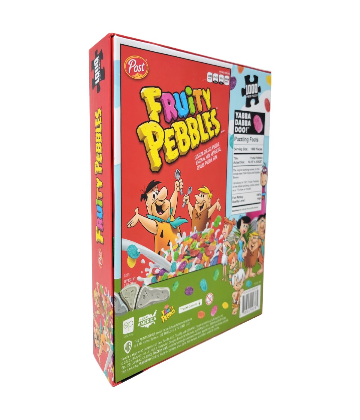  Post Cereal - Fruity Pebbles Puzzle: 1000 Pcs Multi - Multi - Bonton