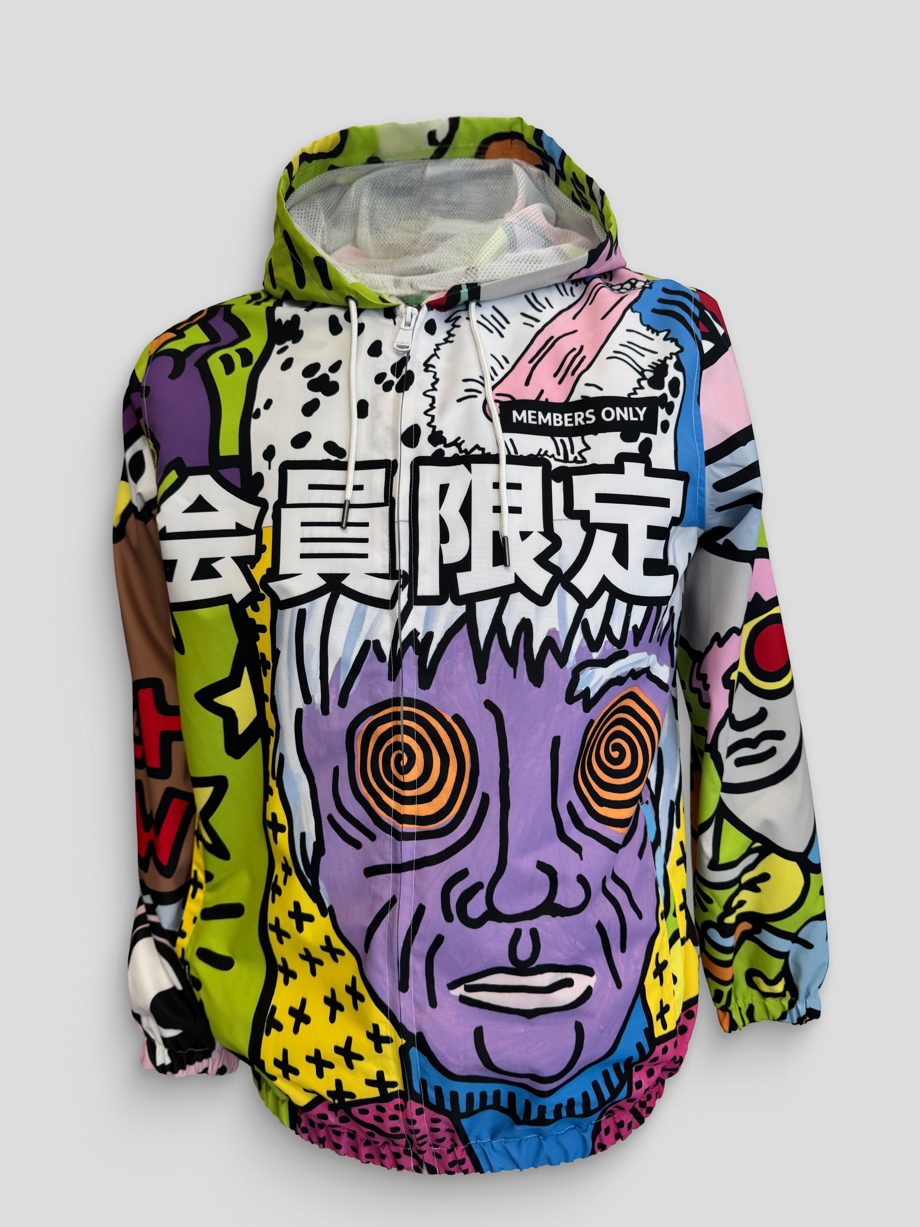  Members Only Keith Haring Varsity Jacket - MULTI - Bonton