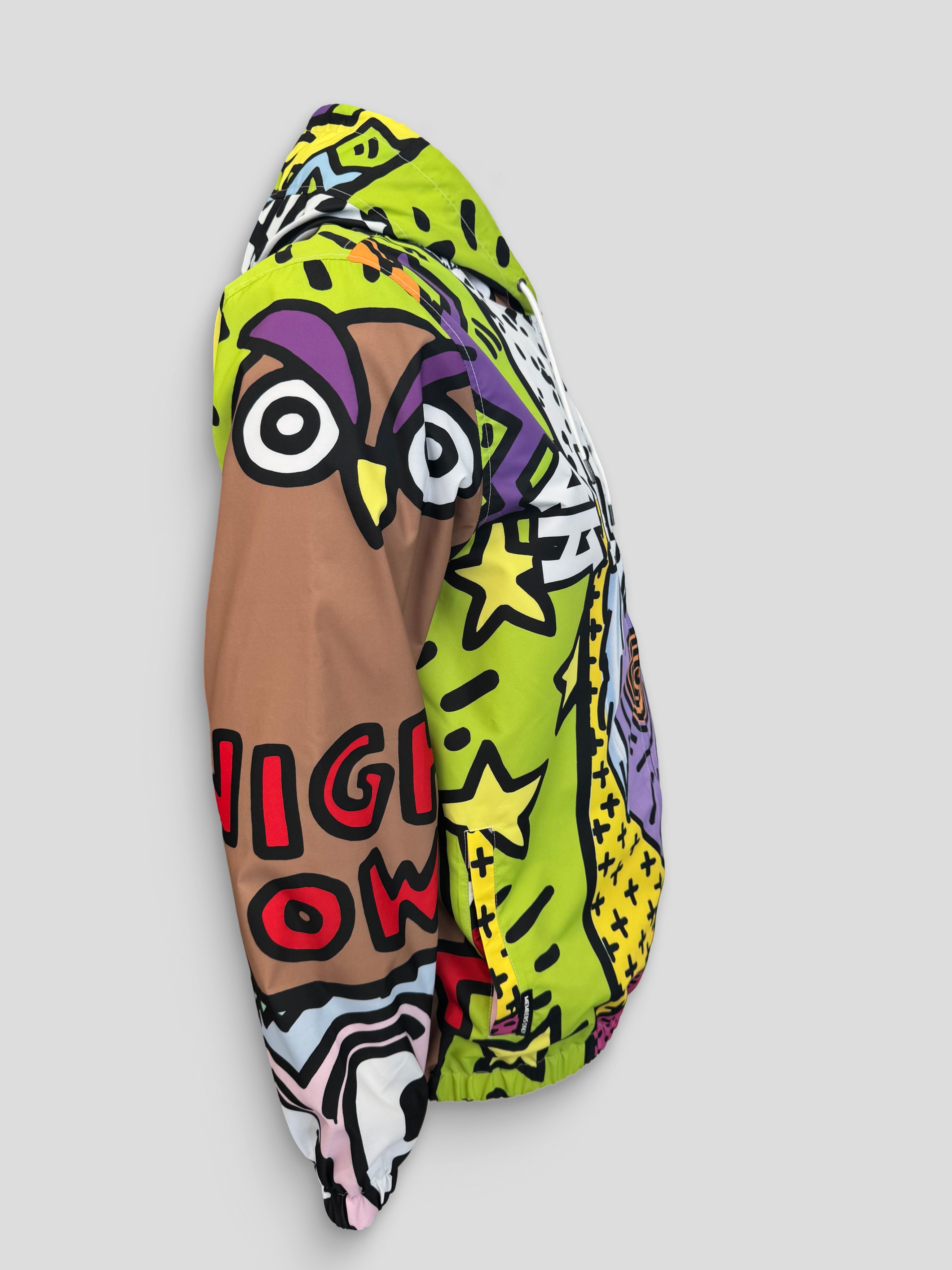  Members Only Keith Haring Varsity Jacket - MULTI - Bonton