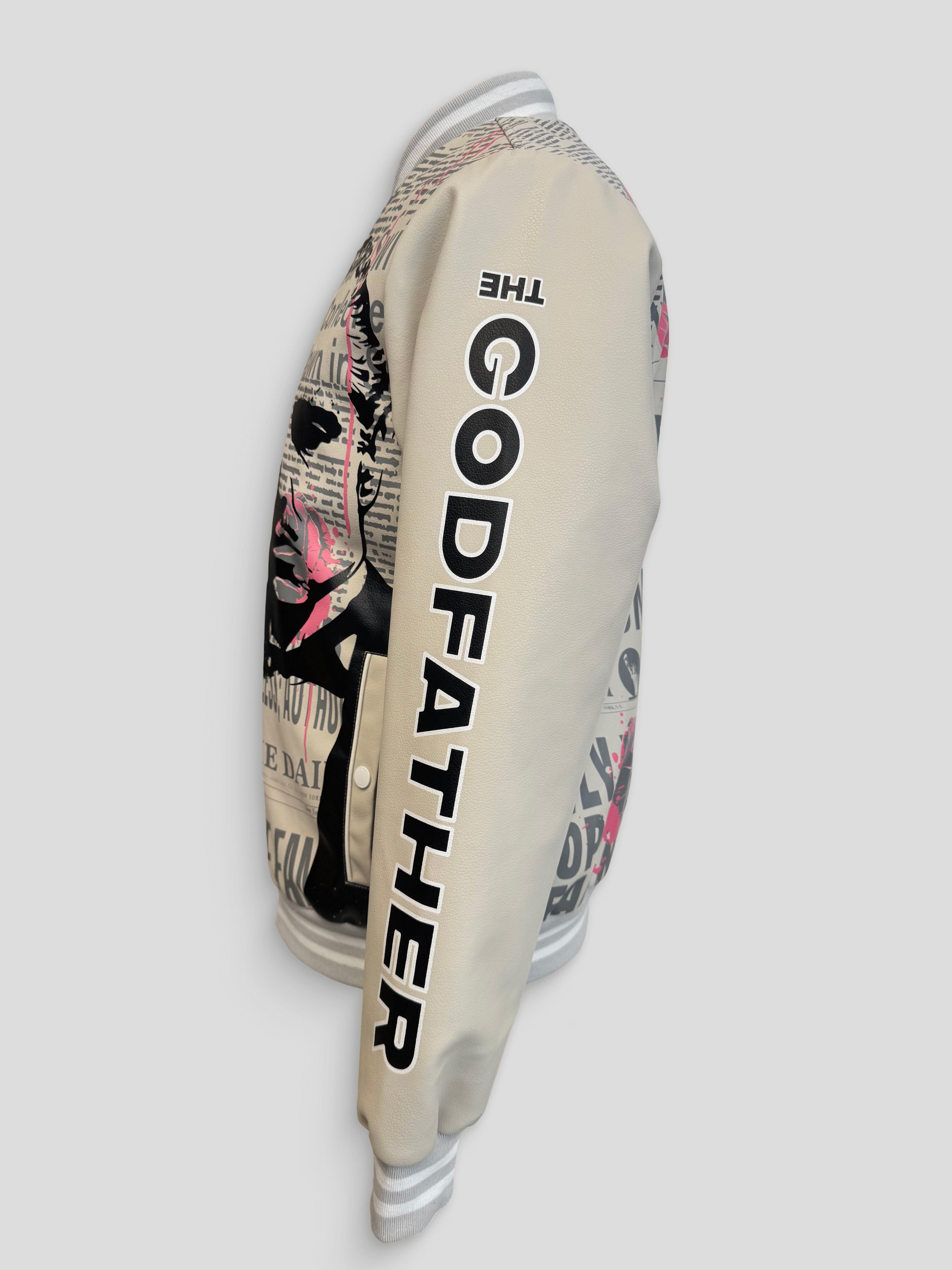  Members Only Godfather PU Jacket - GREY - Bonton