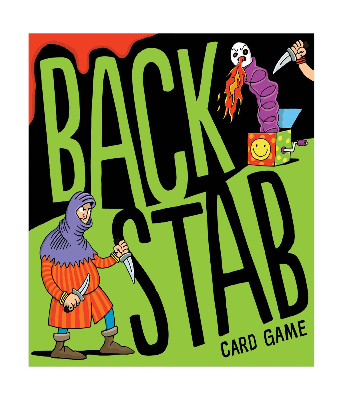  Backstab Card Game Multi - Multi - Bonton