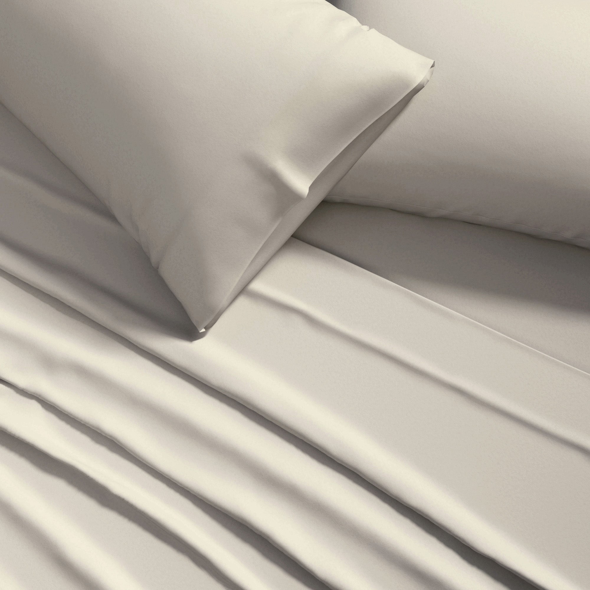  Patina Vie Maison Patina Vie Maison Pre-Washed Microfiber Ultra-Soft Solid Bed Sheet Set - Twin - Bonton