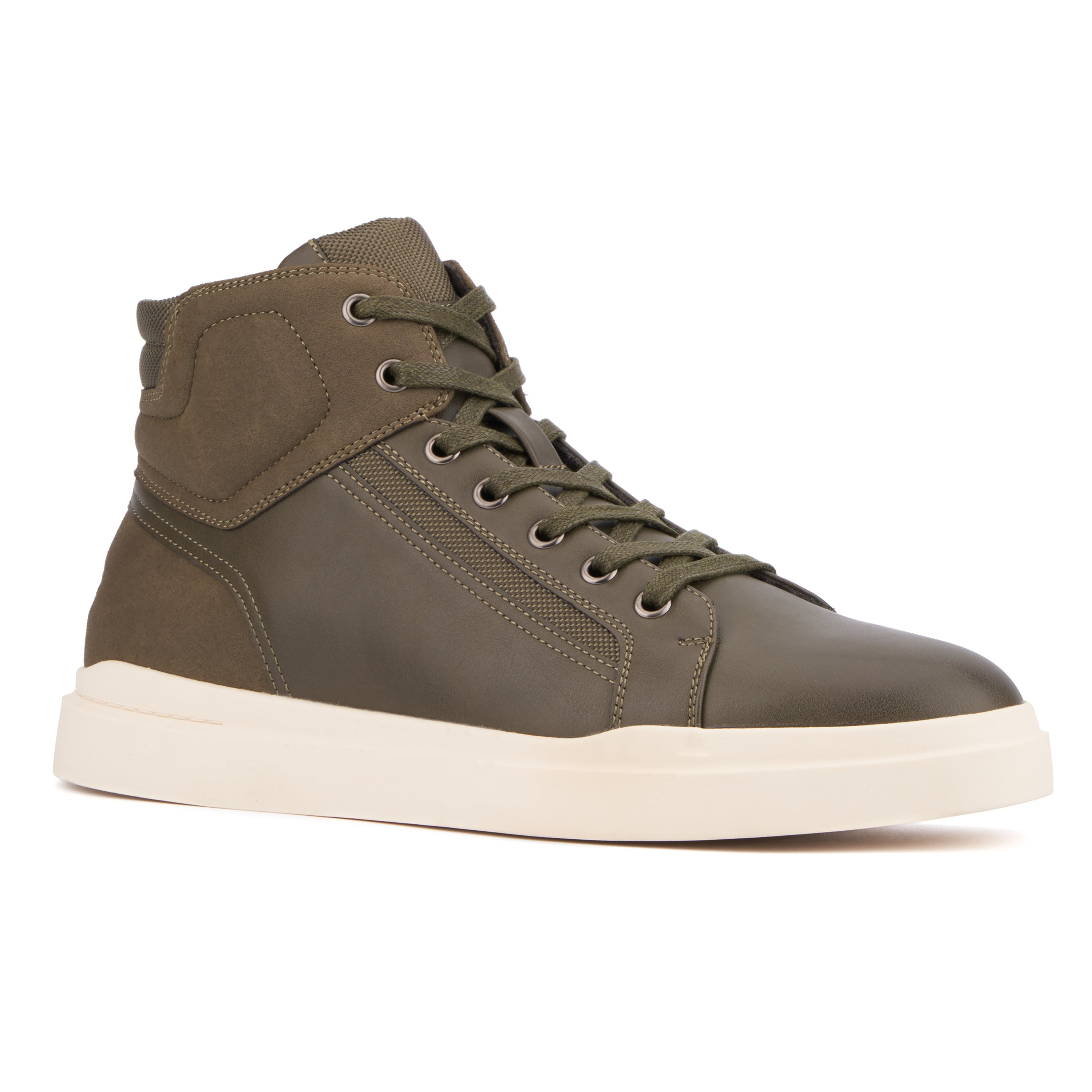  Reserved Footwear New York Men's Jayden High Top Sneakers - Black - Bonton
