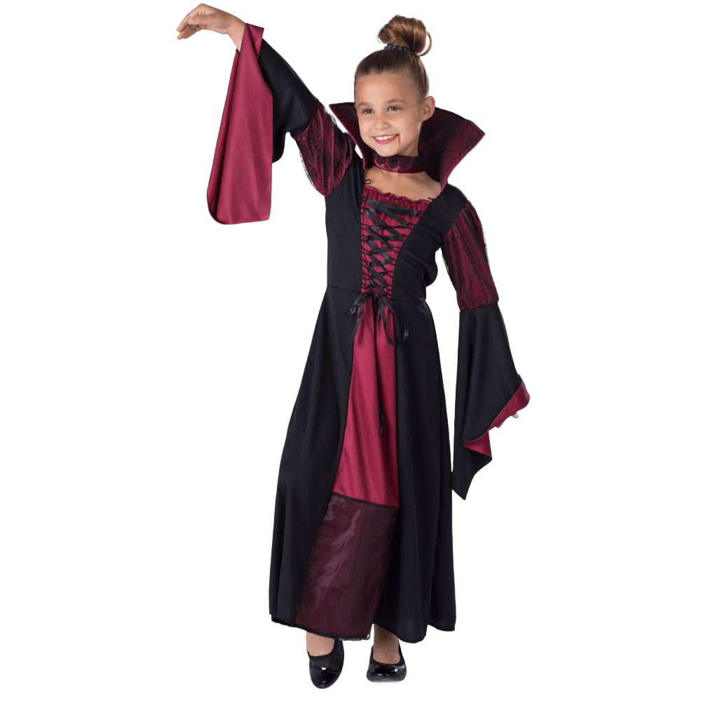 Dress Up America Vampiress Costume - Kids by Dress Up America - Large (12-14) - Bonton
