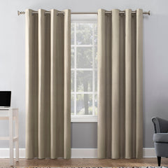 Harner Thermal Insulated 100% Blackout Grommet Curtain Panel