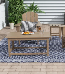 Outdoor Patio Classic Adirondack Coffee Table