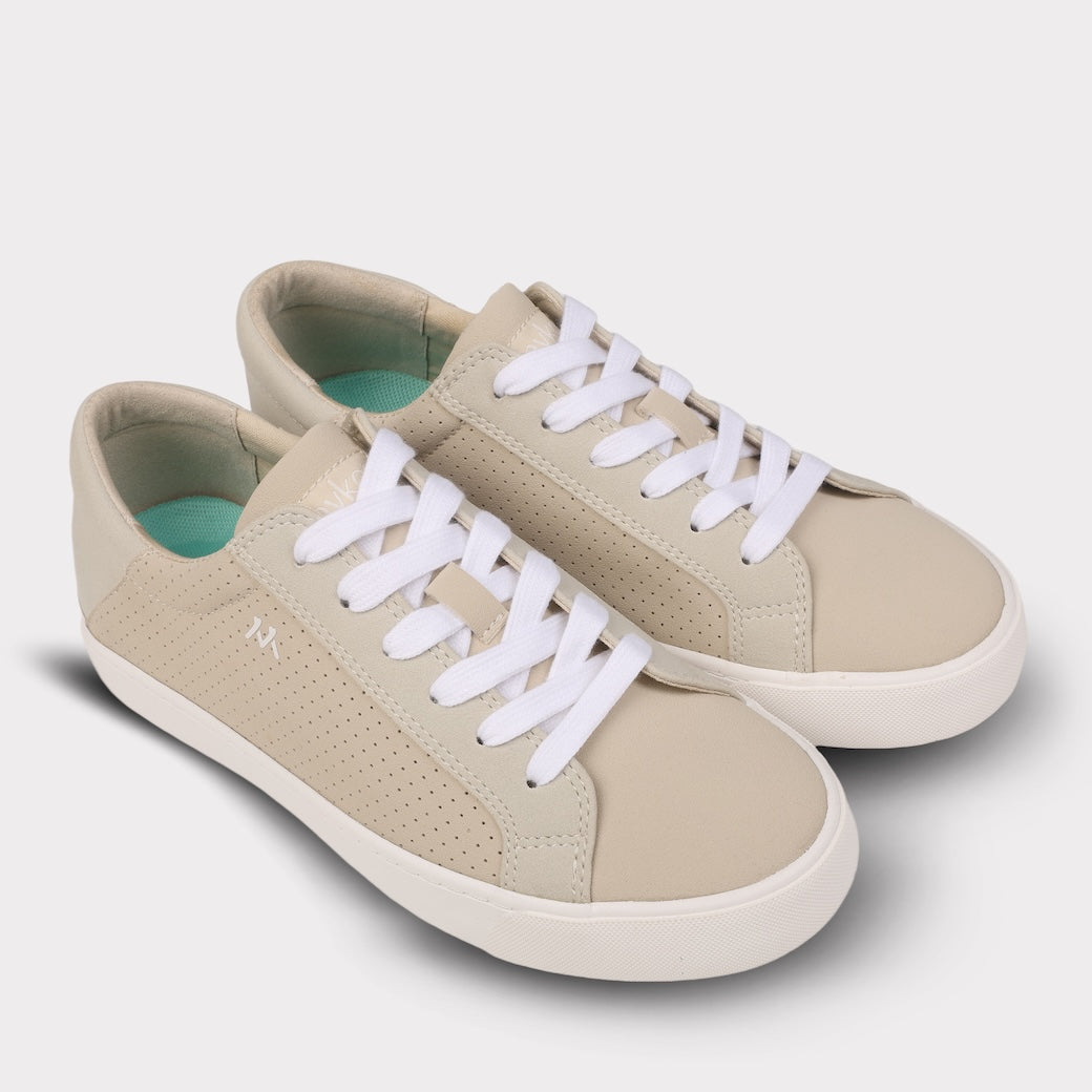  Mykos Vita Women's Lace-Up Shoe - Beige Perf - Bonton