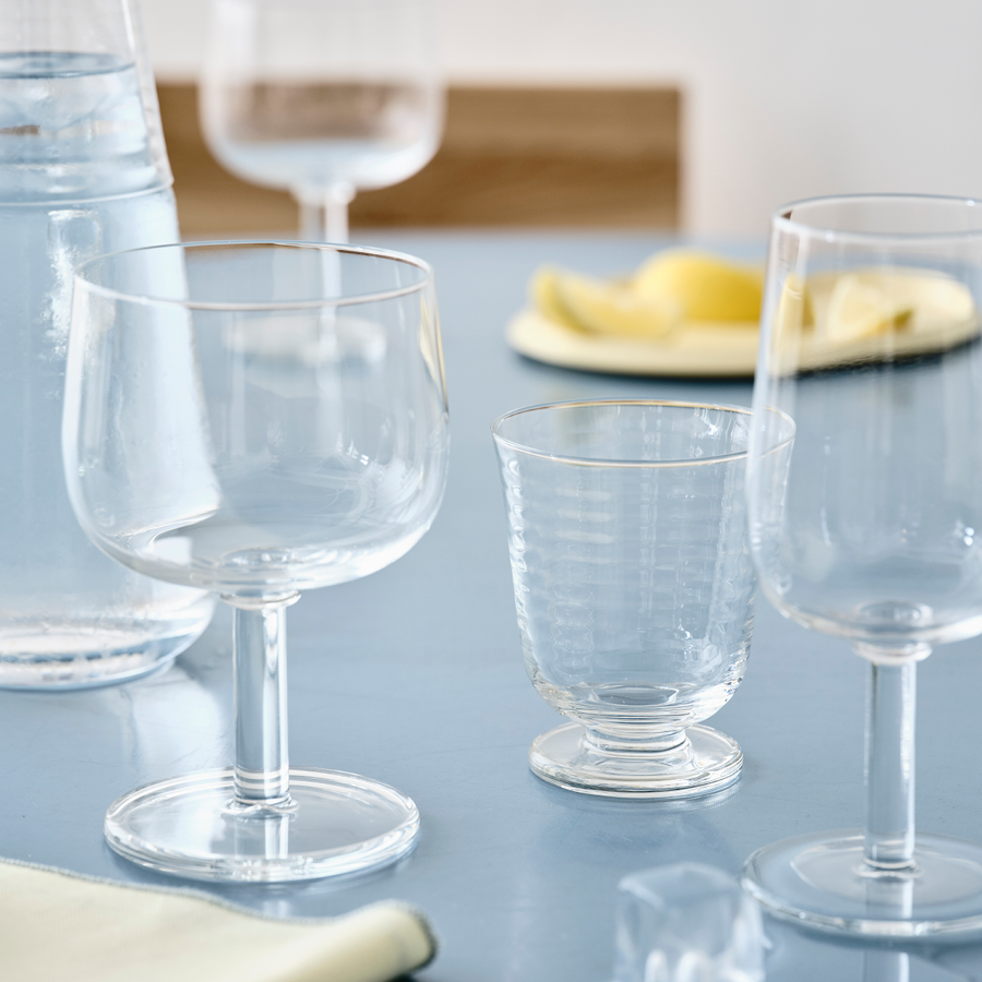  Viva All Purpose Glass Large Pair - Clear - Bonton