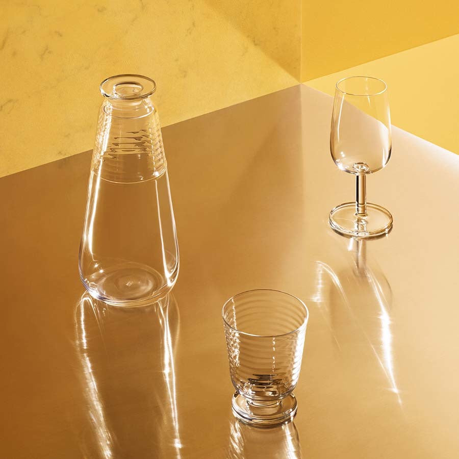  Viva Carafe With Small Glass - Clear - Bonton