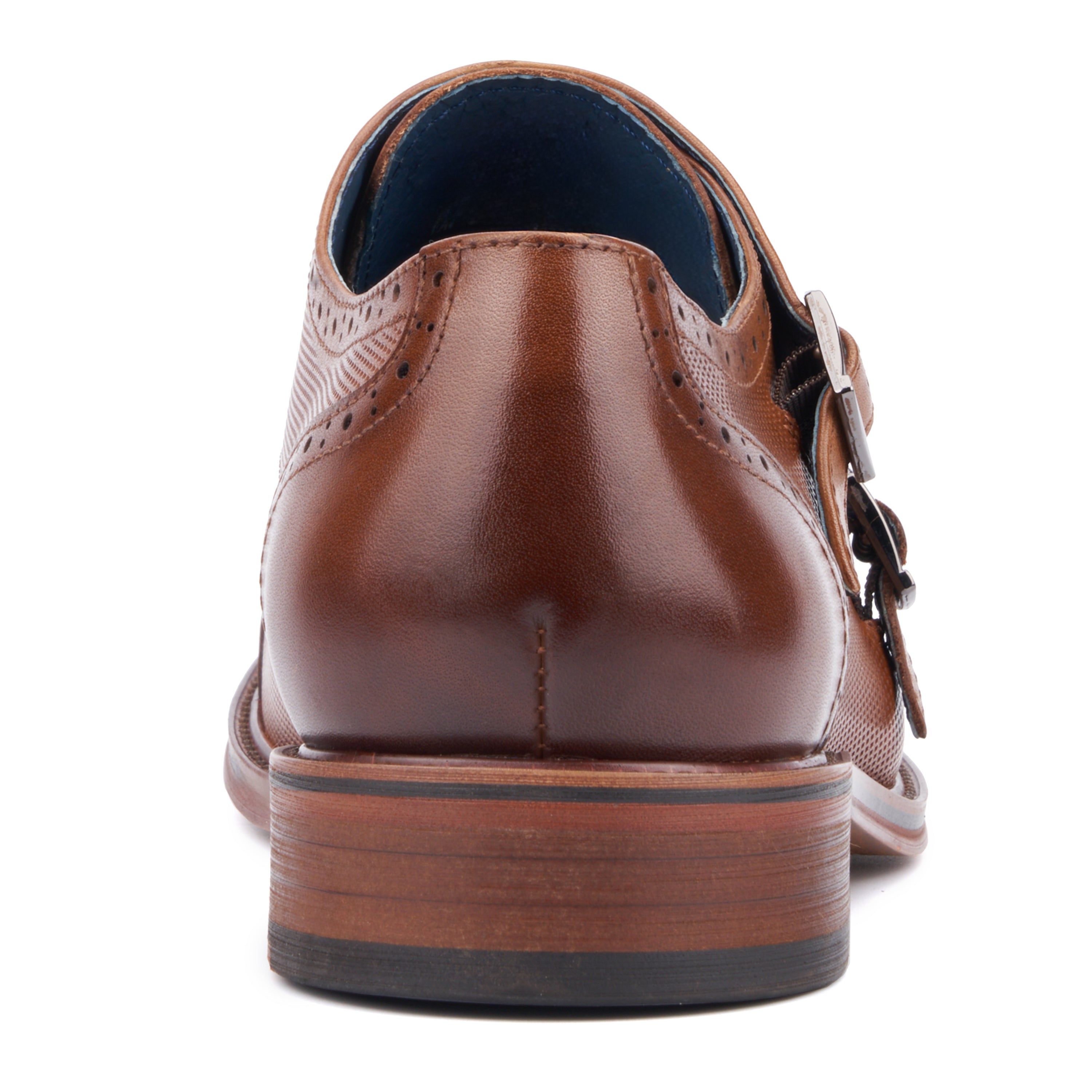  Vintage Foundry Co. Men's Morgan Dress Monk Strap - Black - Bonton